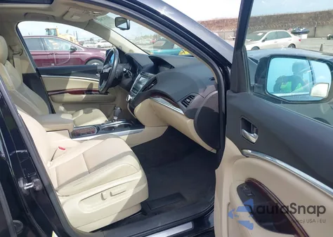 2014 Acura Mdx из США, поврежденный, VIN 5FRYD3H22EB014701